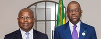 S.E. Alexandre Barro Chambrier, Vice-Premier Ministre du Gabon, a rencontré le Directeur Général d'Africa50 