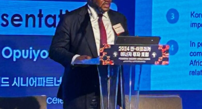 Opuiyo Oforiokuma urges strategic partnerships at Korea-Africa Summit