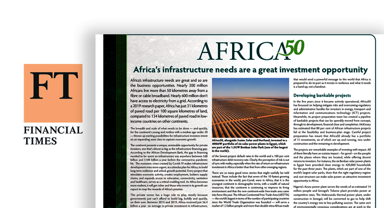 The Financial Times Special Report: Africa's Infrastructure Needs Are A ...