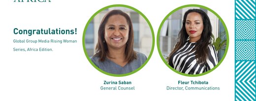 Africa50’s Zurina Saban and Fleur Tchibota make the Global Group Media Rising Woman Series list of influential women