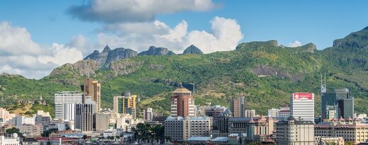 Mauritius skyline