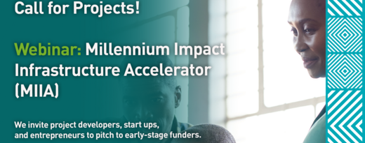 Appel à projets : Webinaire du Millennium Impact Infrastructure Accelerator