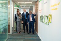Moroccan Minister of Economy and Finance, Hon. Nadia Fettah visits Africa50 Headquarters 
