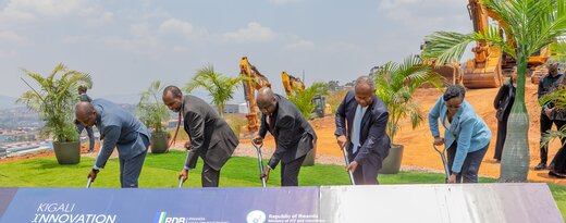 The Government of Rwanda, Africa50 and BADEA break ground on the construction of Kigali Innovation City (KIC)