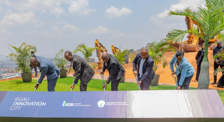 The Government of Rwanda, Africa50 and BADEA break ground on the construction of Kigali Innovation City (KIC)